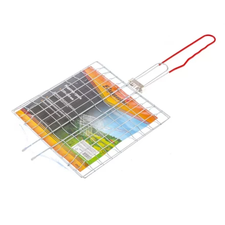 Решетка-гриль 230х230 мм хромированная PVC рукоятка Sparta 69635 купить в Нижневартовске