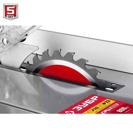 ЗУБР d 200 мм, 800 Вт, настольный распиловочный станок (СРЦ-200) купить в Нижневартовске