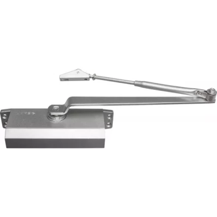 Доводчик дверной ЗУБР для дверей массой до 80 кг, цвет серебро 37910-80 купить в Нижневартовске