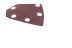 Лист шлифовальный HAMMER MF-AC 003 80 мм, Р 100, по дереву купить в Нижневартовске