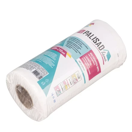 Салфетки универсальные из нетканого материала в рулоне Home Palisad 923395, 220 x 210 мм, 70 шт купить в Нижневартовске