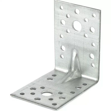 Крепежный уголок усиленный 2,5мм KUU 90x90x65 мм Россия Сибртех 464123 купить в Нижневартовске