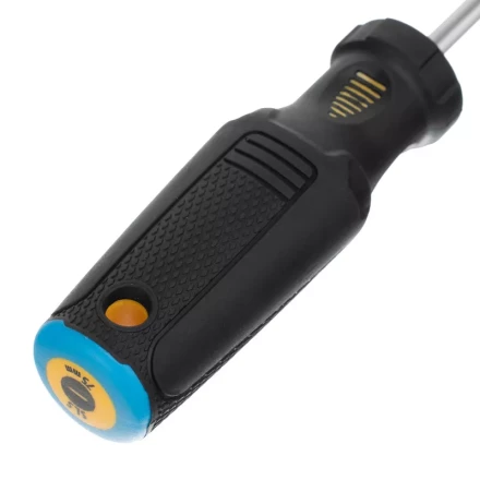 Отвертка SL5x75 мм, CrV, трехкомпонентная рукоятка Denzel 12194 купить в Нижневартовске