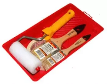 Набор малярный: валик кювета кисти 6 предм. 807035 купить в Нижневартовске