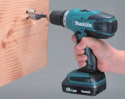 Аккумуляторная дрель-шуруповерт Makita DF457DWLE купить в Нижневартовске