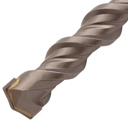 Бур по бетону Denzel, 20 x 260 мм, двойная спираль, три пылеотводящие кромки, 705047 купить в Нижневартовске