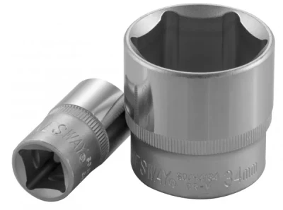 Головка торцевая шестигранная 1/2" М16 S04Н4116 Jonnesway 47213