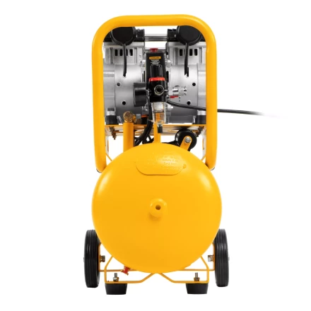 Компрессор безмасляный, малошумный Denzel DLS 2200/50, 2200 Вт, 2x1100, 50 л, 380 л/мин купить в Нижневартовске