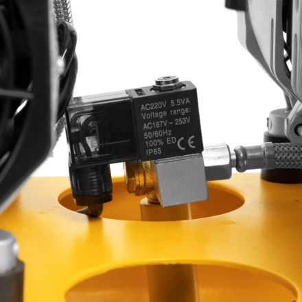 Компрессор безмасляный, малошумный Denzel DLS 2200/50, 2200 Вт, 2x1100, 50 л, 380 л/мин купить в Нижневартовске