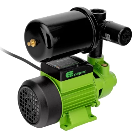 Насосная станция Сибртех НС400-Ч, 400 Вт, напор 32 м, 2100 л/ч, ресивер 2 л 97246 купить в Нижневартовске