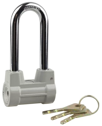 Замок навесной STAYER &quot;MASTER&quot; облегченный, дисковый механизм секрета, удлиненная дужка, 60мм 37149-60-1 купить в Нижневартовске