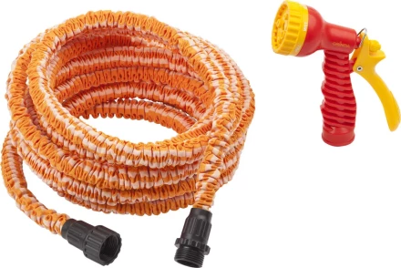Набор поливочный GRINDA: удлиняющийся шланг 22,5м, пистолет-распылитель 7-ми позиционный 428496-22 купить в Нижневартовске