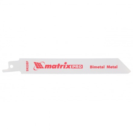 Полотна по металлу для сабельной пилы S922EF 125/1,4мм Bimetal 2 штуки PRO Matrix 782009 купить в Нижневартовске