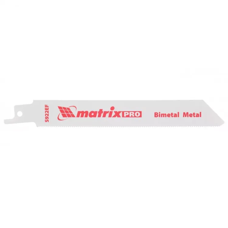 Полотна по металлу для сабельной пилы S922EF 125/1,4мм Bimetal 2 штуки PRO Matrix 782009 купить в Нижневартовске