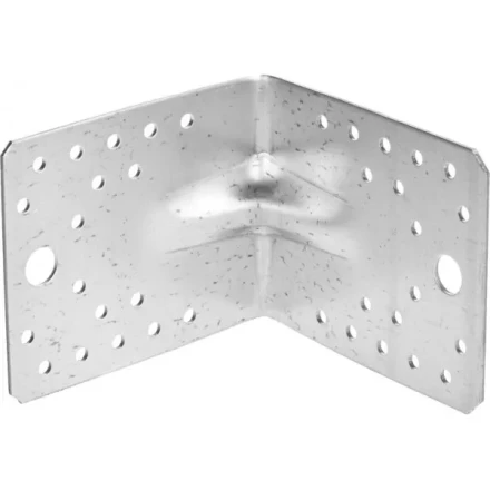 Крепежный угол ЗУБР "МАСТЕР" усиленный, 90х105х105мм, 20шт 310115-90-105 купить в Нижневартовске