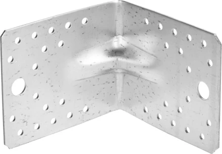 Крепежный угол ЗУБР "МАСТЕР" усиленный, 90х105х105мм, 20шт 310115-90-105 купить в Нижневартовске