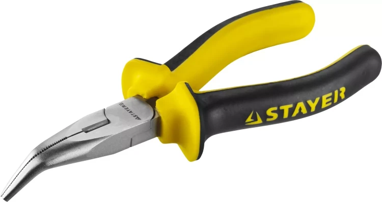 Тонкогубцы изогнутые STAYER "PROFESSIONAL" HERCULES, 160мм 2203-4-16_z01 купить в Нижневартовске