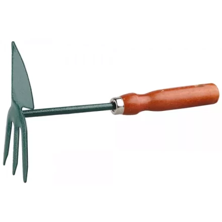 Мотыжка GRINDA, сердцевидное лезвие, 3 зубца, из углеродистой стали с деревянной ручкой, 250 мм 8-421239_z01 купить в Нижневартовске