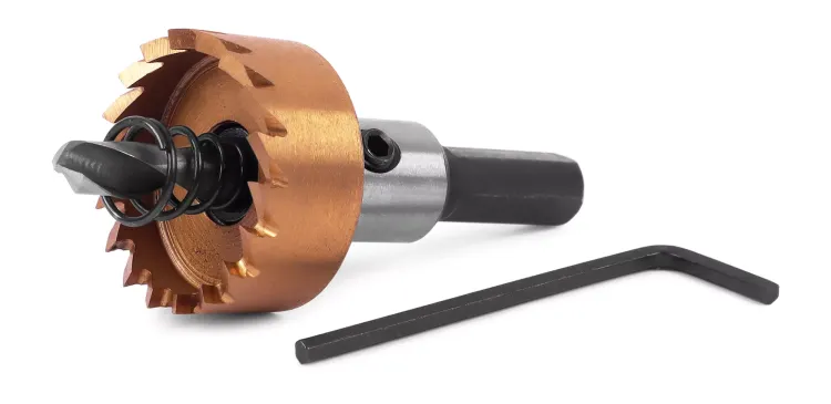 HSS-TiN коронка MESSER  28мм с центр. сверлом и толкающей пружиной для  лист. материала  до 2 мм ц/х купить в Нижневартовске