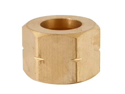 Гайка 27 СП 21,8 левая для БПО латунь Сварог купить в Нижневартовске