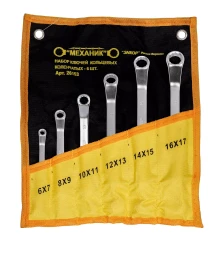 Набор ключей кольцевых коленчатых 6 шт. Энкор 26153 26153