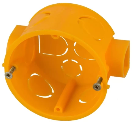 Коробка установочная СВЕТОЗАР для подштукатурного монтажа, макс напряж 400В, межцентр. Расстояние 71мм, 68х40мм, круглая SV-54903 купить в Нижневартовске