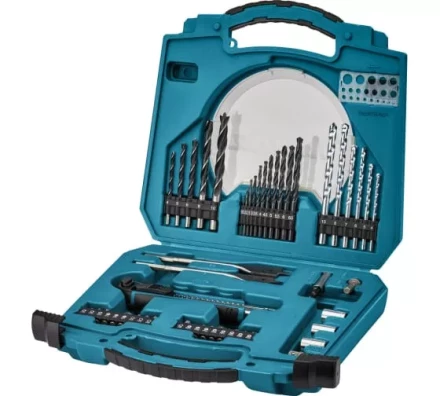 Набор оснастки для шуруповерта Makita D-42014. 50 предметов, кейс купить в Нижневартовске