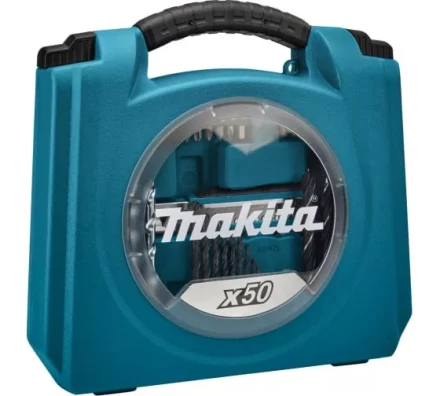 Набор оснастки для шуруповерта Makita D-42014. 50 предметов, кейс купить в Нижневартовске