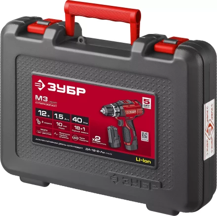 Дрель-шуруповерт 2 АКБ ДА-12-2-Ли КНМ3 серия МАСТЕР купить в Нижневартовске