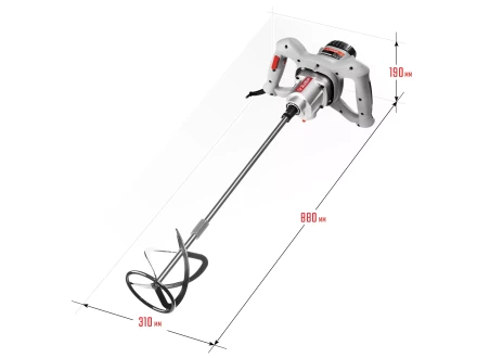Миксер строительный 2 скорости МР-1050-1 серия МАСТЕР купить в Нижневартовске
