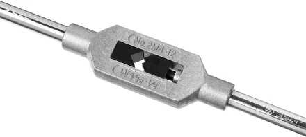 Метчикодержатель ЗУБР "МАСТЕР", с регулируемыми вкладышами, №2 М4-М12 L-280мм 28131-2_z01 купить в Нижневартовске