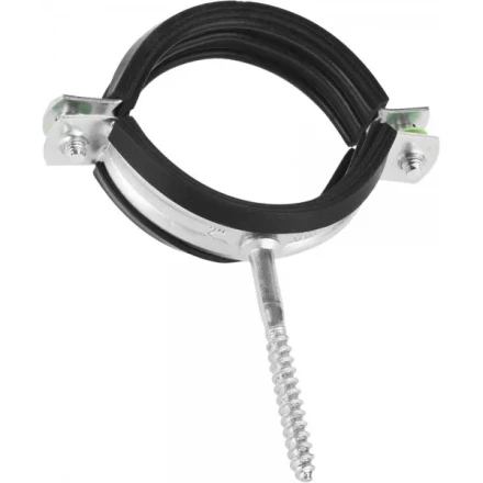 ЗУБР. Хомут трубный оцинкованный, с шурупом, 2", 1шт 37854-58-63-1 купить в Нижневартовске