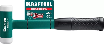 Безынерционный молоток KRAFTOOL DEAD BLOW с бойками из полиамида 2078-30 купить в Нижневартовске