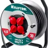 Силовые удлинители на стальной катушке  HEAVY DUTY 4.0, кабель КГ 3х2,5 кв мм 55086-30 купить в Нижневартовске
