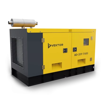 Дизельный генератор Vektor AD-20Y-T400 в шумозащитном кожухе купить в Нижневартовске