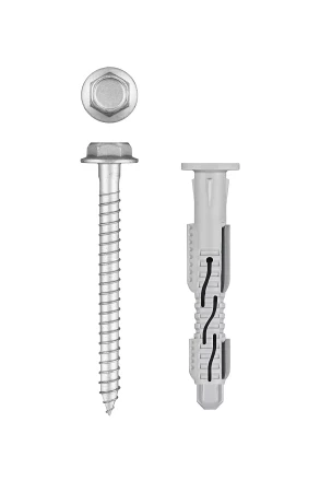 ЗУБР ФД-Ц 10 x 80 мм, фасадный дюбель, нейлон/цинк, 50 шт (301455-080) купить в Нижневартовске