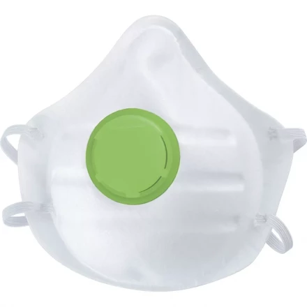 Полумаска фильтрующая (респиратор) формованная, с клапаном выдоха, FFP1, 10 шт СИБРТЕХ 89252 купить в Нижневартовске