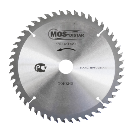Пильный диск MOS-DISTAR (Cтандарт) тонкие PST25010030 купить в Нижневартовске