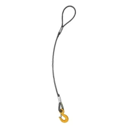 Строп канатный одноветвевой 1СК 2 т L=4.5 м с кч гост 2.0 т опрессовка