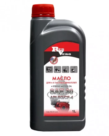 Масло RedVerg 4-такт SAE 30 (1л) минеральное купить в Нижневартовске