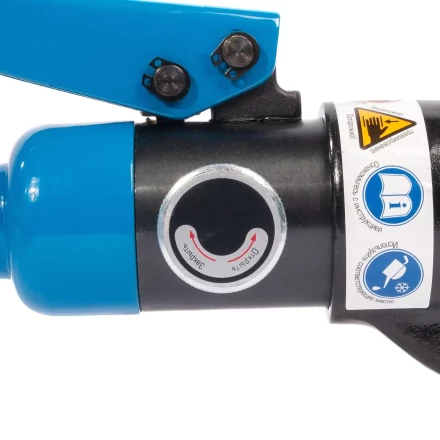 Пресс гидравлический ручной КВТ ПГР-10т для опрессовки тросов до 10 мм (92049) купить в Нижневартовске