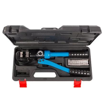 Пресс гидравлический ручной КВТ ПГР-10т для опрессовки тросов до 10 мм (92049) купить в Нижневартовске