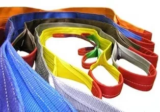 Ремень буксировочный 14т К. L= 6.0 м 120 мм в 1 слой с двумя петлями купить в Нижневартовске