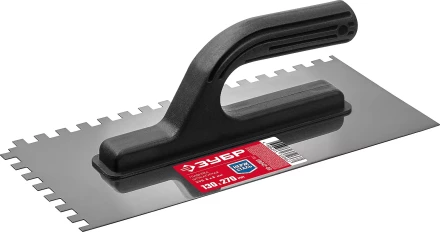 ЗУБР 130 х 270 мм, зуб 8 х 8 мм, штукатурная гладилка (08042-08) купить в Нижневартовске