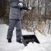 Движок для уборки снега пластиковый Сибртех, 570 х 470 х 1300 мм, стальная рукоятка, Россия, 615925 купить в Нижневартовске