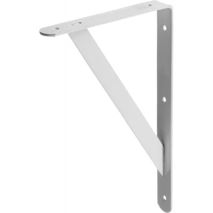 Уголок-кронштейн STAYER "MASTER", усиленный, 300х200х30х4мм, белый 37422-1 купить в Нижневартовске