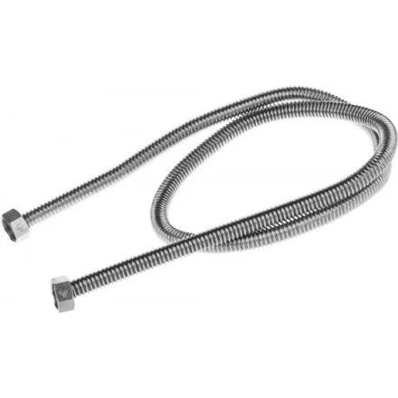 Подводка ЗУБР "ЭКСПЕРТ" сильфонная из нержавеющей стали, для воды, г/г (гайка-гайка), 1/2", 1,2м 51011-G/G-120 купить в Нижневартовске