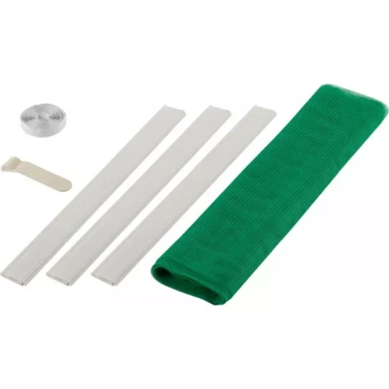 Сетка STAYER &quot;COMFORT&quot; противомоскитная для двери, с крепежной лентой и грузиками, ПЭТ, зеленая, 1,0 х 2,2 м 12502-10-22 купить в Нижневартовске