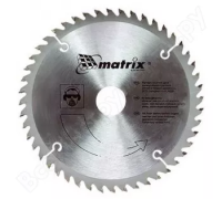 Пильный диск по дереву 165 х 20мм 24 зуба + кольцо 16/20 MATRIX Professional 73221