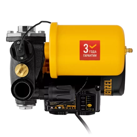 Насосная станция Denzel PS500C, 500 Вт, напор 35 м, 2200 л/ч, ресивер 2 л, блок управления 97249 купить в Нижневартовске